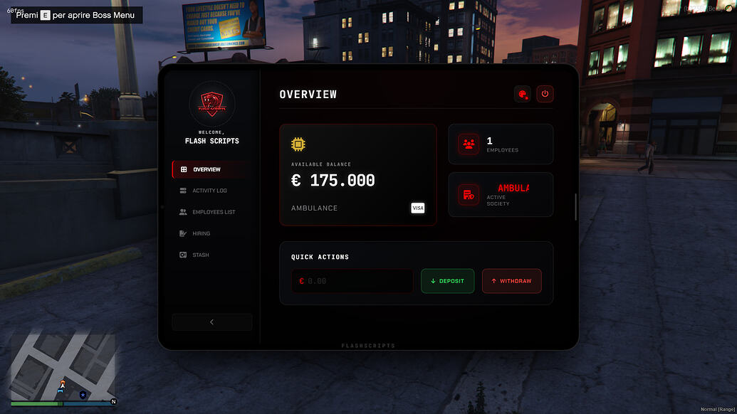 [PAID][ESX] Flash Boss Menu V1 | Premium Tablet UI - FiveM Releases ...