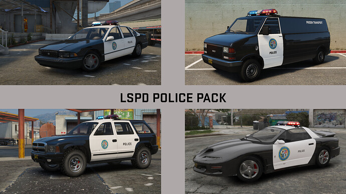 90s LSPD Mini Pack CALLSIGN [PAID] Thumbnail