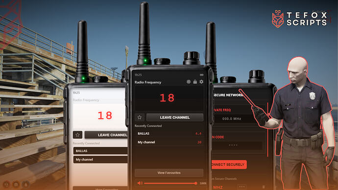📡 Premium Radio Script | Dynamic Themes, Custom HUD & Favorites 4