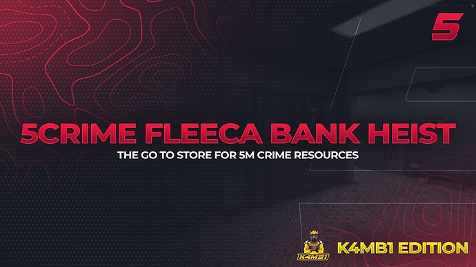 5CRIME K4MB1 Fleeca Bank Heist Thumbnail