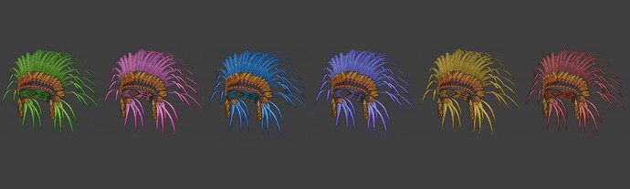 Headdress 9 customization