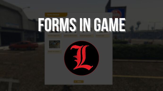 Forms in Game