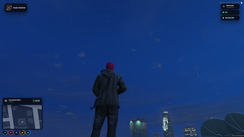 [qbox/qbcore]cx-hud五米hud-FiveM插件网