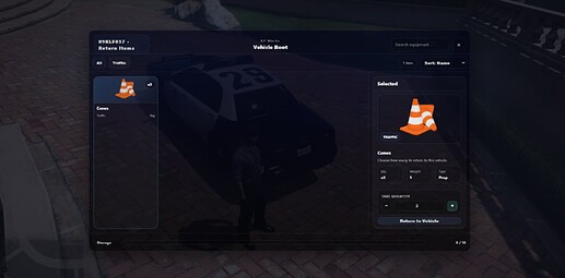 Boot/Trunk System – Advanced Vehicle Inventory & Equipment System 3
