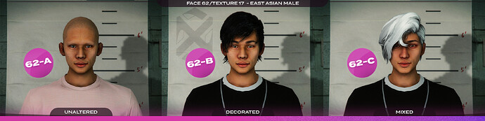 62-17. East Asian Male