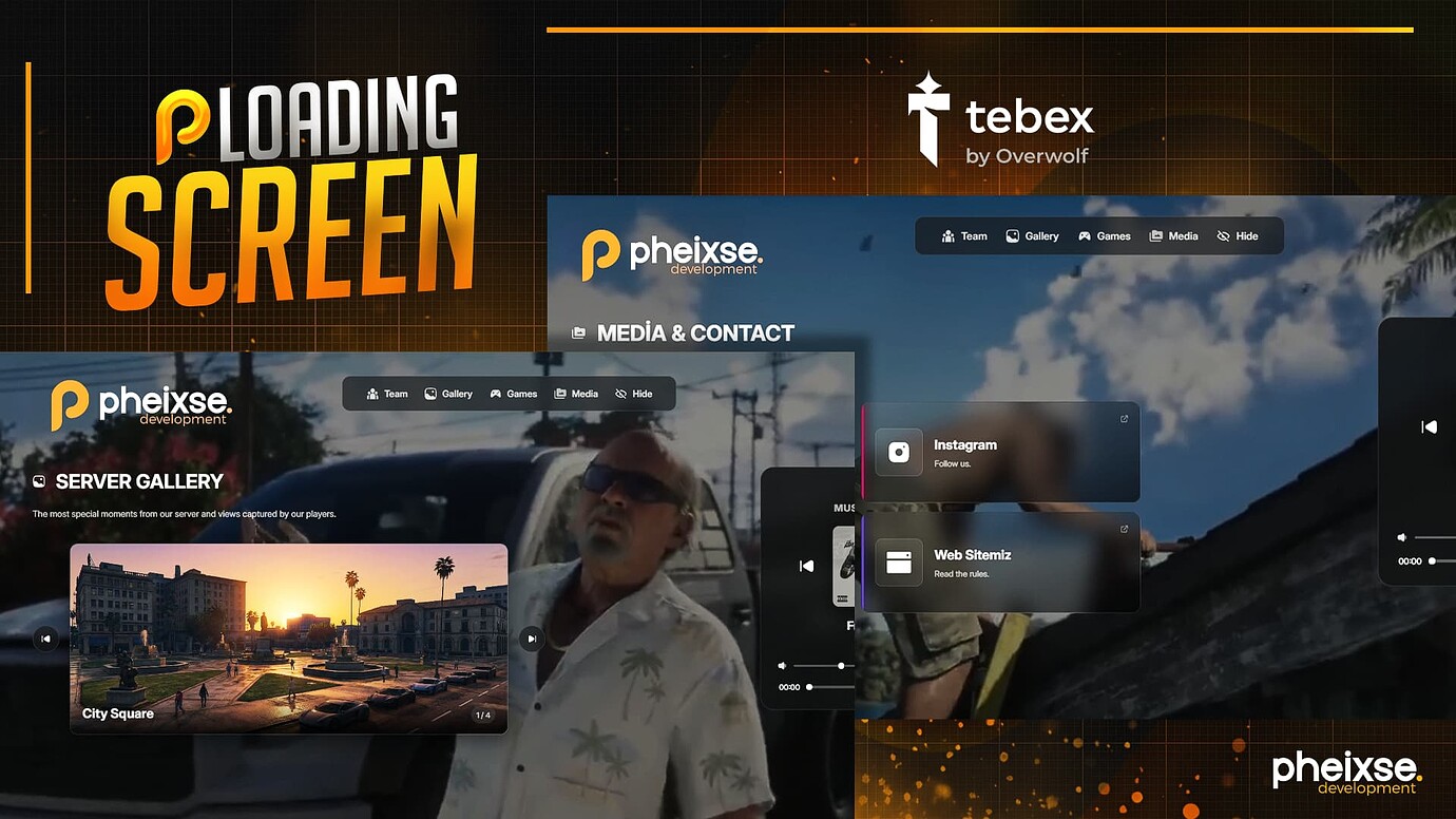 Pheixse Loading Screen V1 [Fivem Loading Screen] - FiveM Releases - Cfx ...