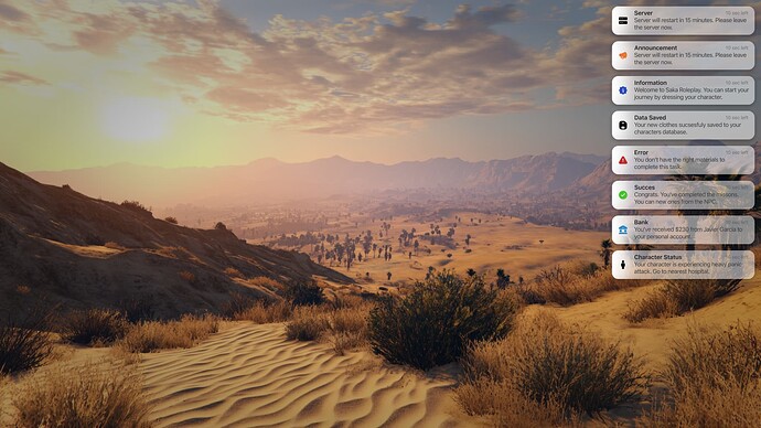 Notification Fruit Light