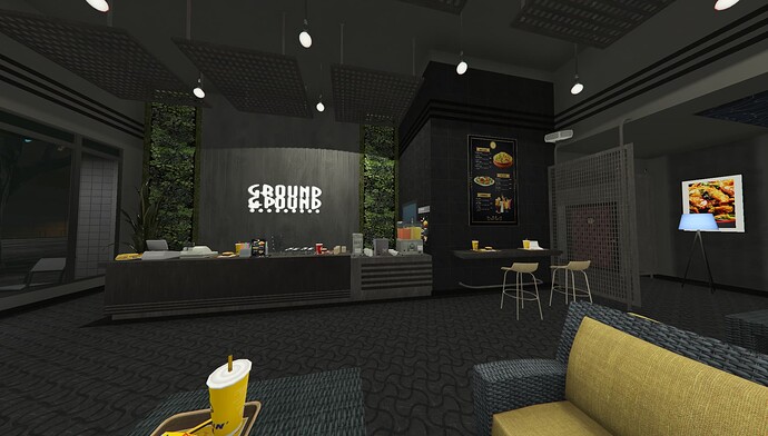 [PAID] [MLO] Ground & Pound Restaurant MLO v2 By NE NOORE Maps thumbnail 4