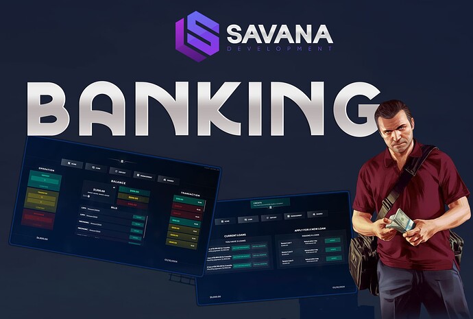 [SAVANA] Advanced Banking [QB/ESX/QBOX] thumbnail 2