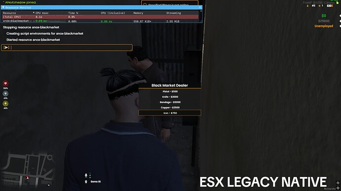 ESX LEGACY ESX_MENU