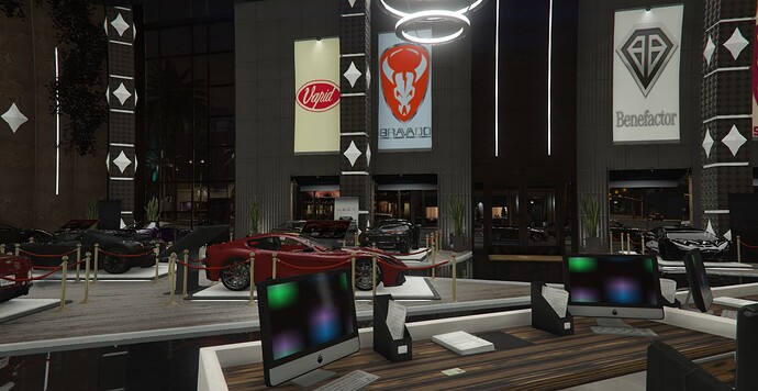 GTA V FIVEM MLO | CARPERSEUS | LUXURY | CARDEALER thumbnail 6