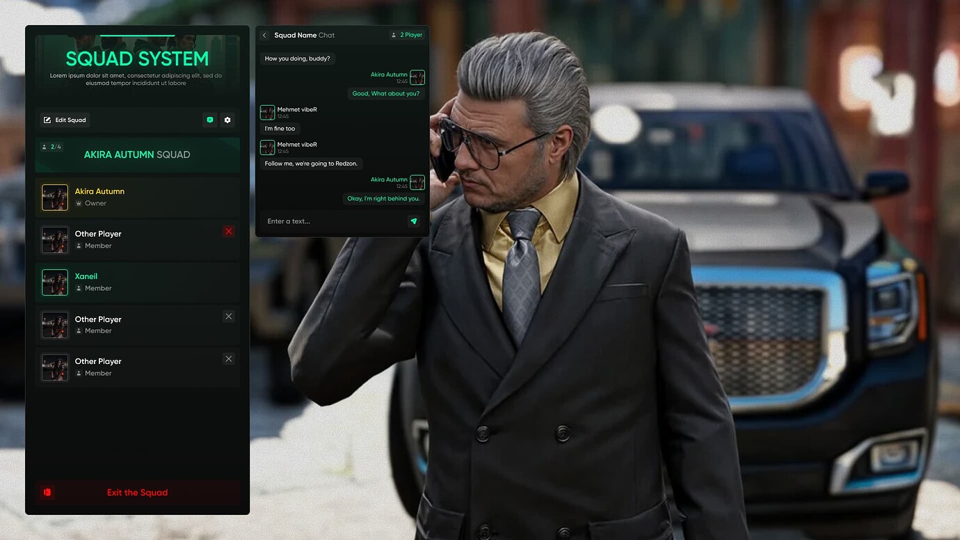 Senor Advanced Squad System for FiveM [Escrow/Opensource] - FiveM ...