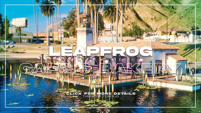 Leapfrog: Café & Bakery Mirror Park FiveM GTA 5 RP Thumbnail