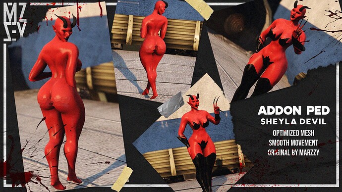 [ADDON PED] Sheyla Devil Thumbnail