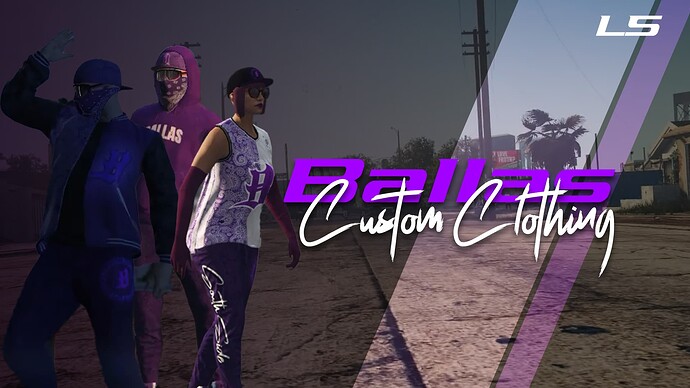 BALLAS CLOTHING PACK (LORE)