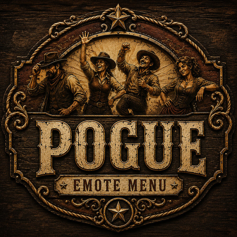Pogue Emote Menu [Standalone] - RedM Releases - Cfx.re Community