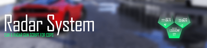 [PAID] NCZ Police Radars & radar gun - Unique Design [STANDALONE] Thumbnail