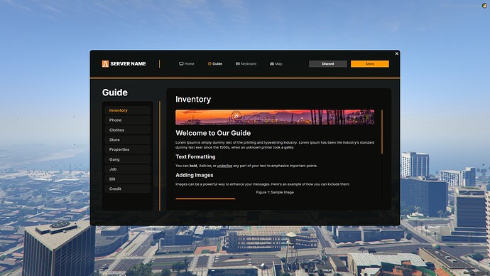 HPK GUIDEBOOK UI [ESX][QBCORE] thumbnail 2