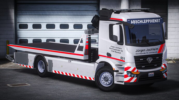 Benefactor Actron LBX Flatbed Tow Truck thumbnail 3