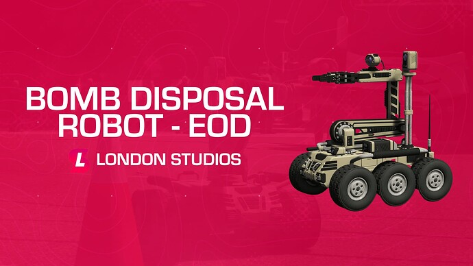 Bomb Disposal Robot v2 - Moveable Grappler Arm, Water Jet, Night Vision [Paid] [Standalone/QBCore/QBX/ESX/vRP] Thumbnail