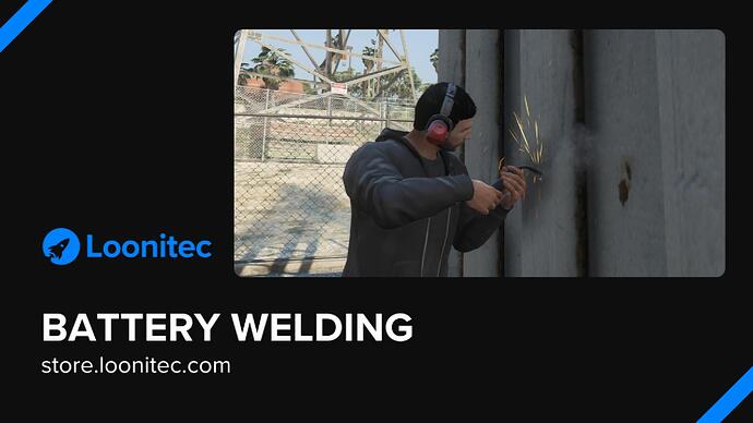 [PAID] Battery Welding Script | Loonitec Scripts - FiveM Releases - Cfx ...