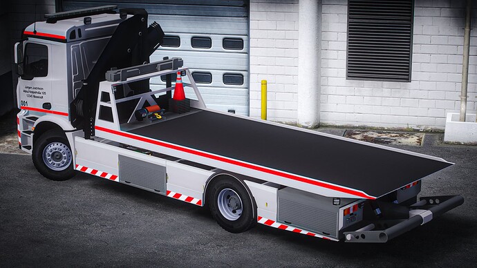 Benefactor Actron LBX Flatbed Tow Truck thumbnail 4