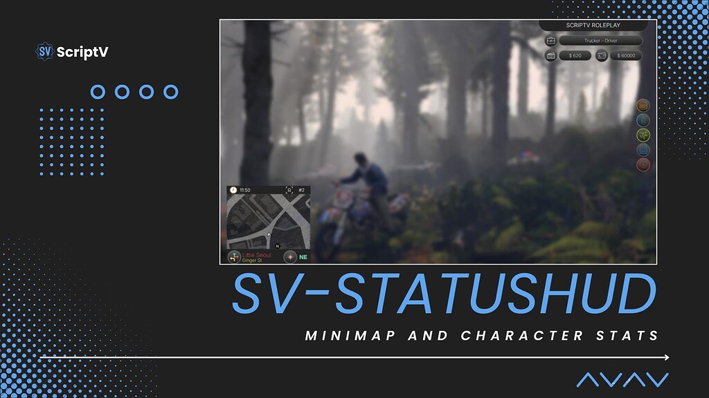 [ESX] SV-STATUSHUD - FiveM Releases - Cfx Forum