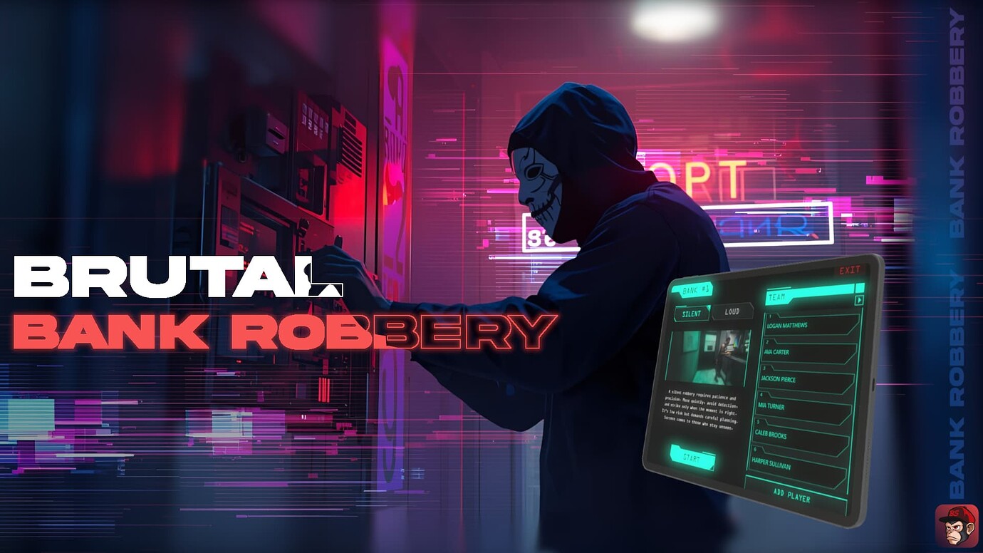 Bank Robbery [ESX/QBCORE/QBOX] Brutal Scripts - FiveM Releases - Cfx.re ...