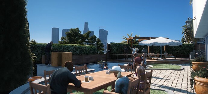 Sunset Gardens - Mansion Vinewood (BLAZX) thumbnail 8