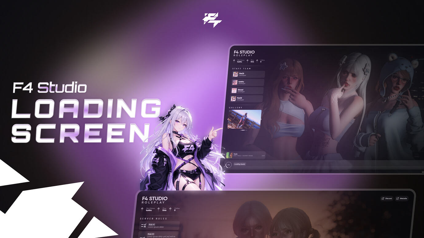 [PAID] Loading Screen V2 | Standalone | F4 Studio - FiveM Releases ...