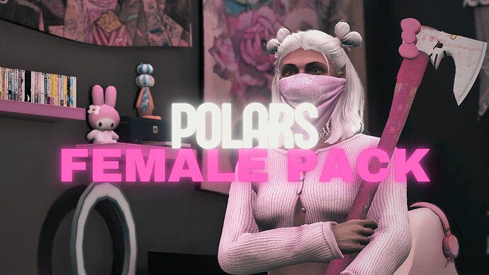 [PAID] 80 Female Melee Weapon Pack Thumbnail