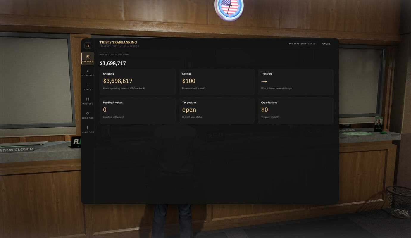 Advanced QBCore Banking (TrapBanking) - FiveM Releases - Cfx.re Community