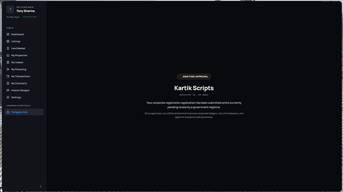 Company Applied