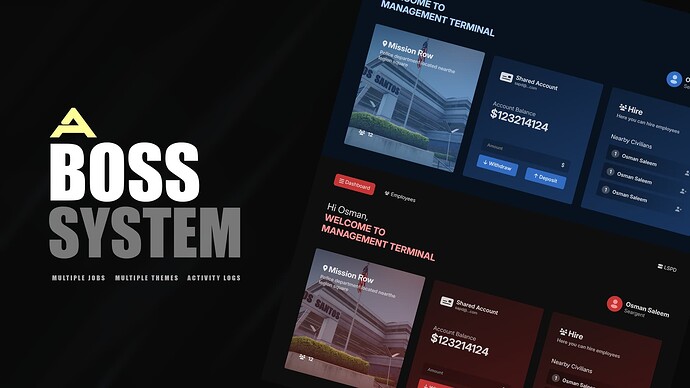 Fivem Boss Menu | Afterlife Studios  Thumbnail