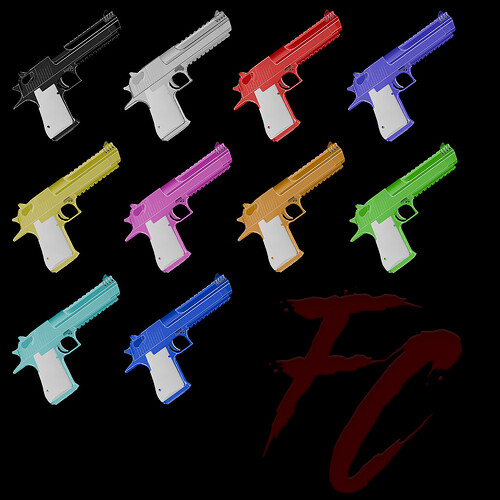 [ADDON] [WEAPON] Deagle - Color Wave Pack Thumbnail