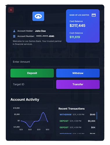 Banking System | OPEN-SOURCE [ESX][QB-CORE][QBOX]   thumbnail 2