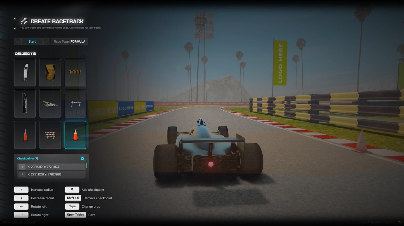 Cfx Racing Multiplayer Racing V2 + Custom Track Map,Different Race Types,Crew ...