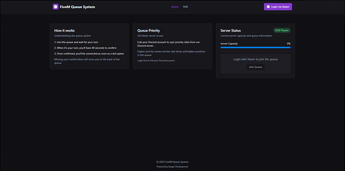 [Showcase] Fivem Webqueue System - Discussion - Cfx Forum