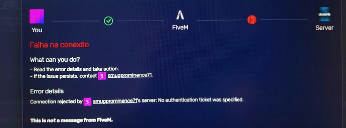 Server connection failure - RedM Client Support - Cfx Forum
