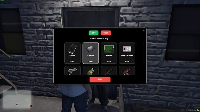 Menu Size