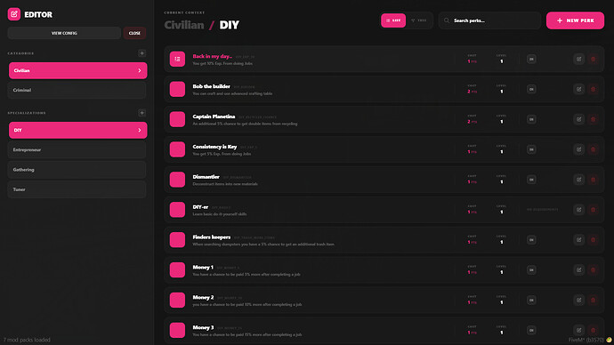 Advanced Perks System thumbnail 6