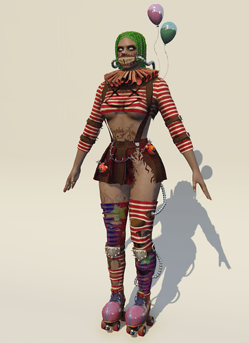 [PAID]Malice In Stripes Halloween Cloth Pack thumbnail 4