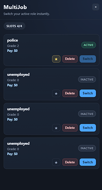 [PAID] HS MultiJob System - FiveM Releases - Cfx.re Community