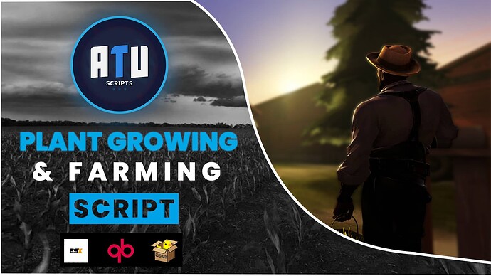 [QB/QBX/ESX] Plant Growing Script / Farming & Drugs Thumbnail
