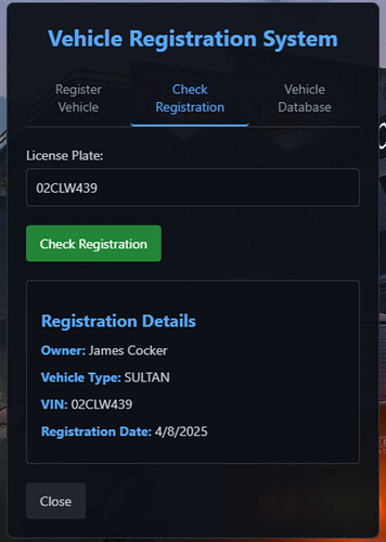 Police Lookup System