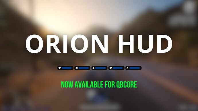 [PAID] [RELEASE] [QBCORE] Orion Hud Thumbnail