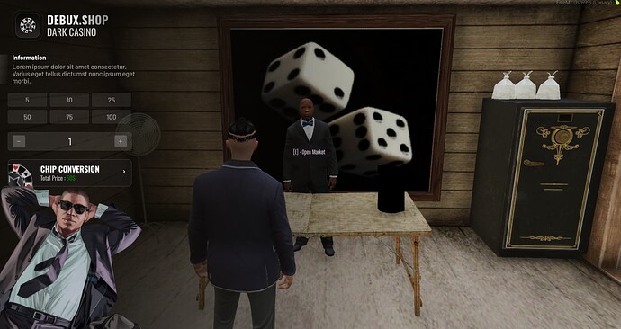 [ESX/QB] İllegal Casino (Map + Chicken Fight + Bugs Race + Casino Market) thumbnail 6