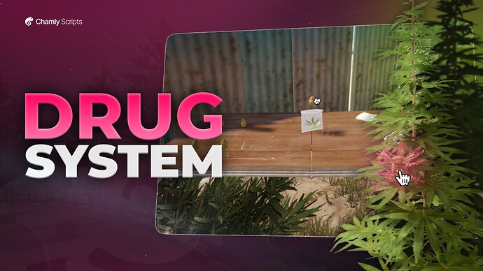 🌿 Drug System | 3D Interactive System | Multi-Framework & Interaction Support Thumbnail