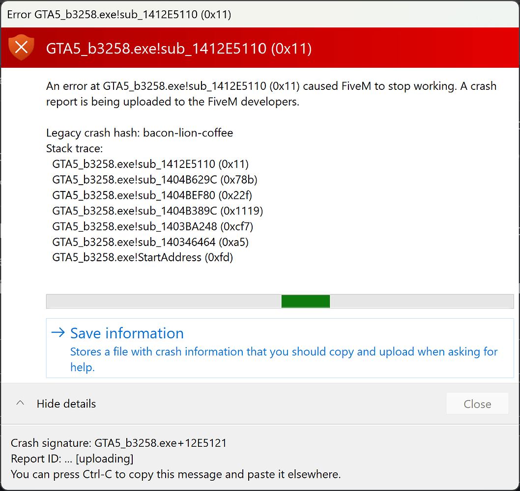 FiveM Crashing After Joining Server - FiveM Client Support - Cfx Forum
