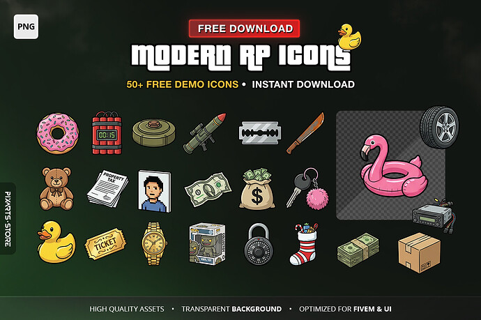 free-fivem-inventory-icons-modern-rp-starter-pack-cover